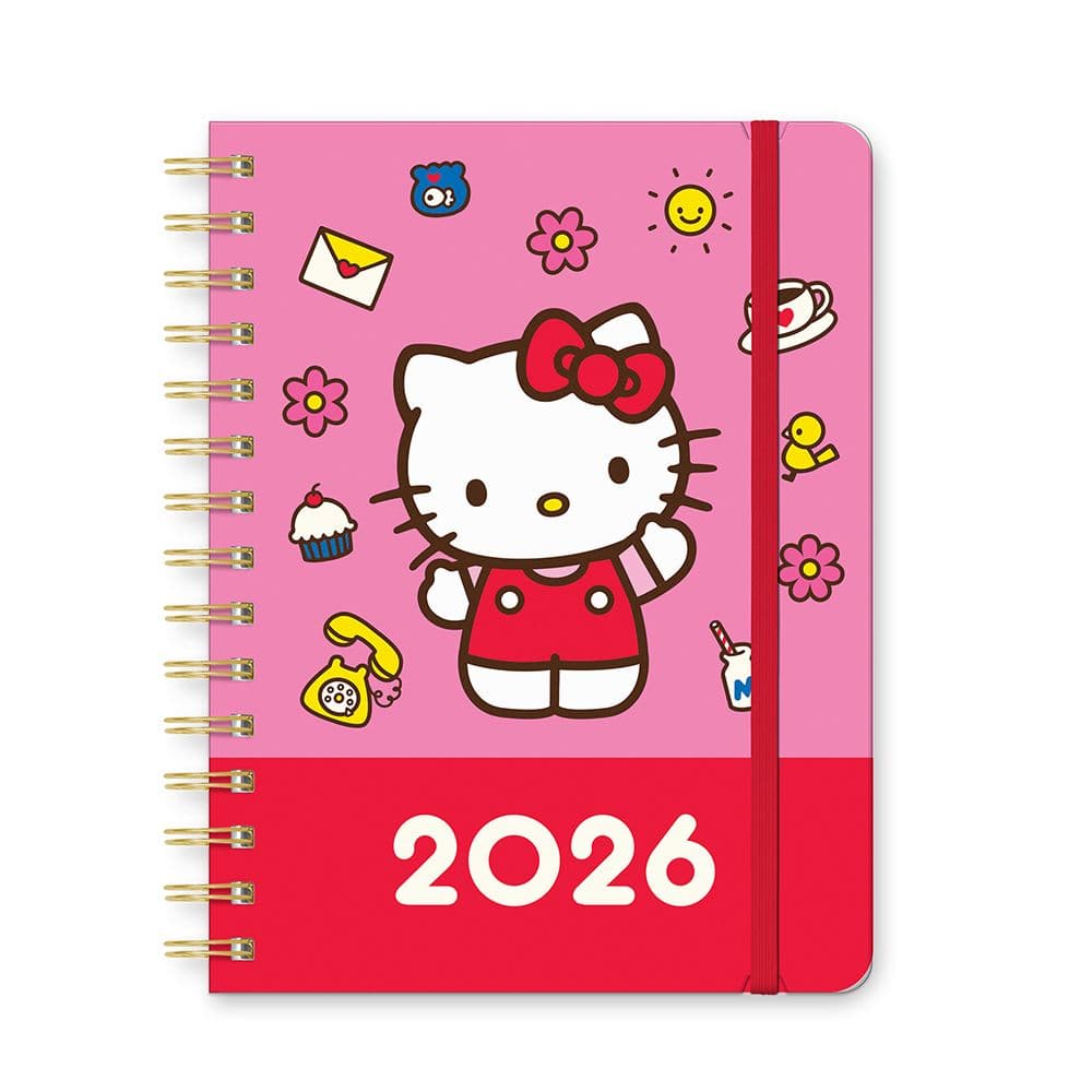 Hello Kitty Playful Pink 2026 Planner Main Image
