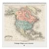 image Vintage Maps 2026 Wall Calendar