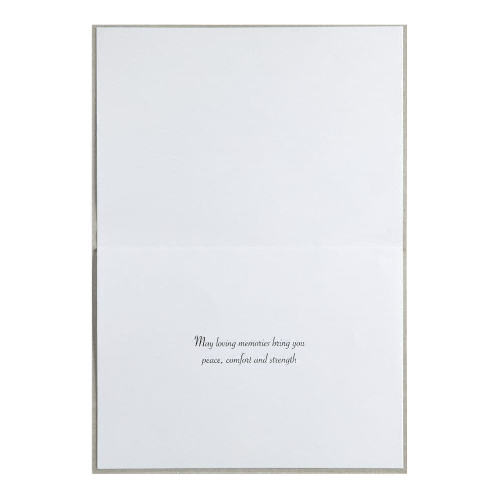 Feather Sympathy Card Second Alternate Image width="1000" height="1000"