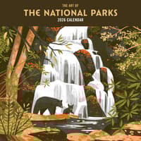 image National Parks Art 2026 Wall Calendar Main Product Image