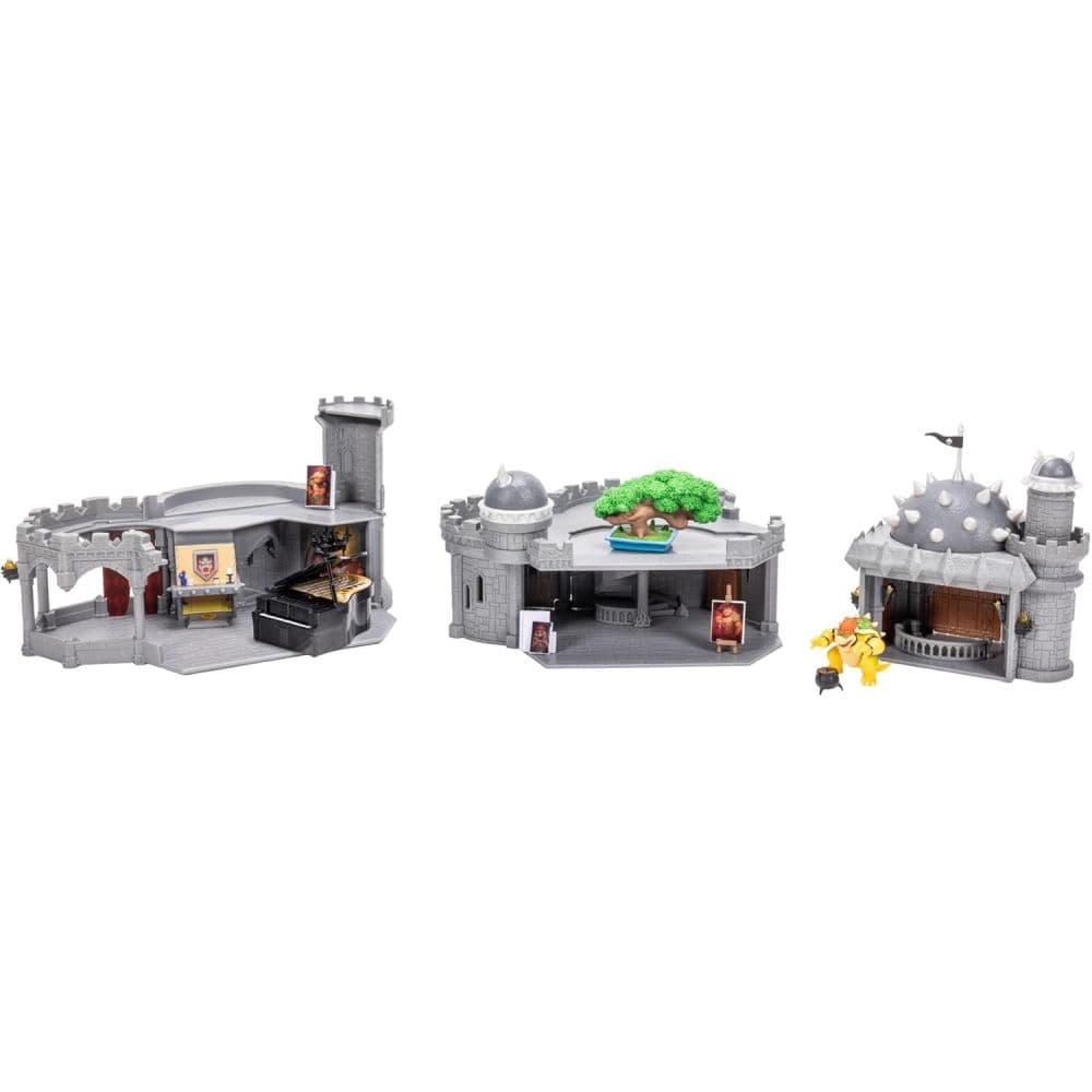 Super Mario Galaxy Movie Deluxe 12-inch Bowser Castle Playset Fifth Alternate Image