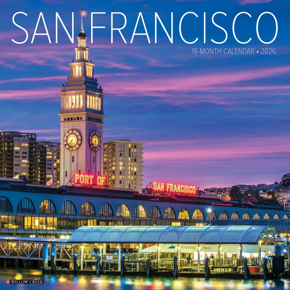 San Francisco 2026 Wall Calendar  Main Image