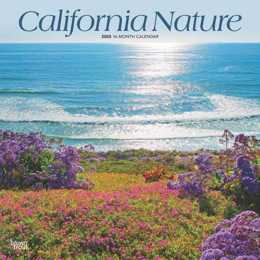 California Nature 2025 Wall Calendar Main Image