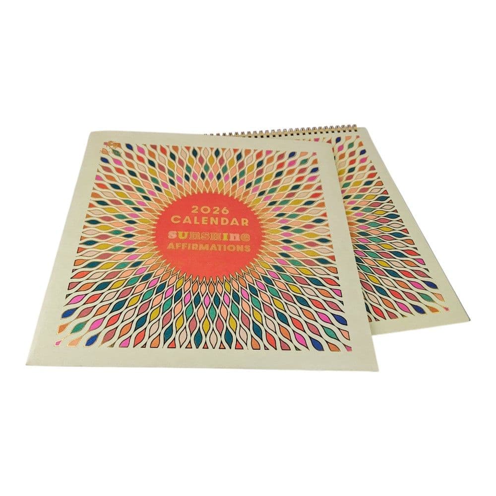 Sunshine Affirmations 2026 Spiral Wall Calendar Fourth Alternate Image