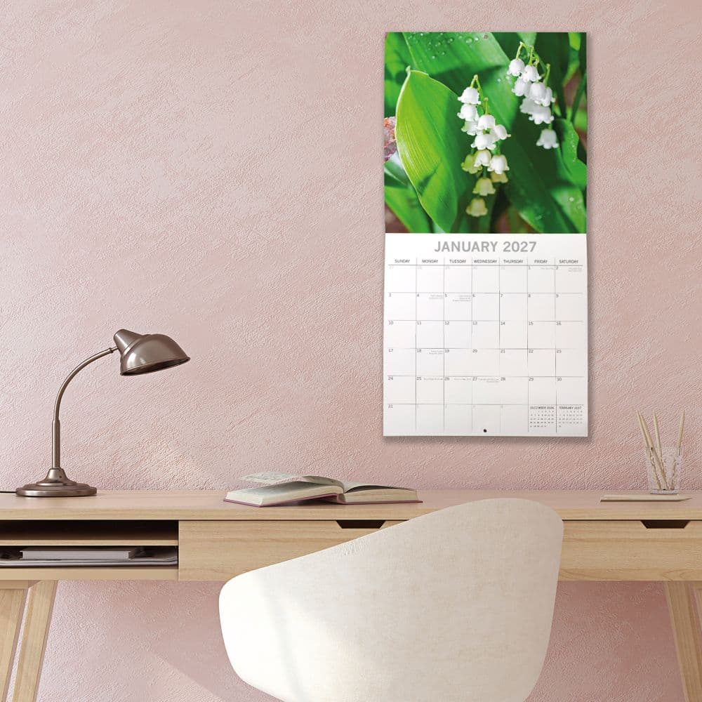 Beauty of Flowers 2027 Wall Calendar Third Alternate Image