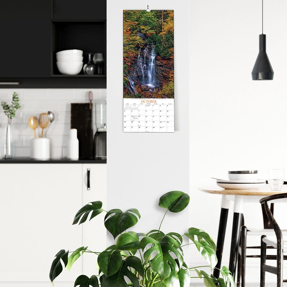 Falling Waters Vertical 2025 Wall Calendar Fourth Alternate Image width="1000" height="1000"