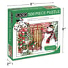 image Snowman and Sled 500 Piece Puzzle Fourth Alternate Image