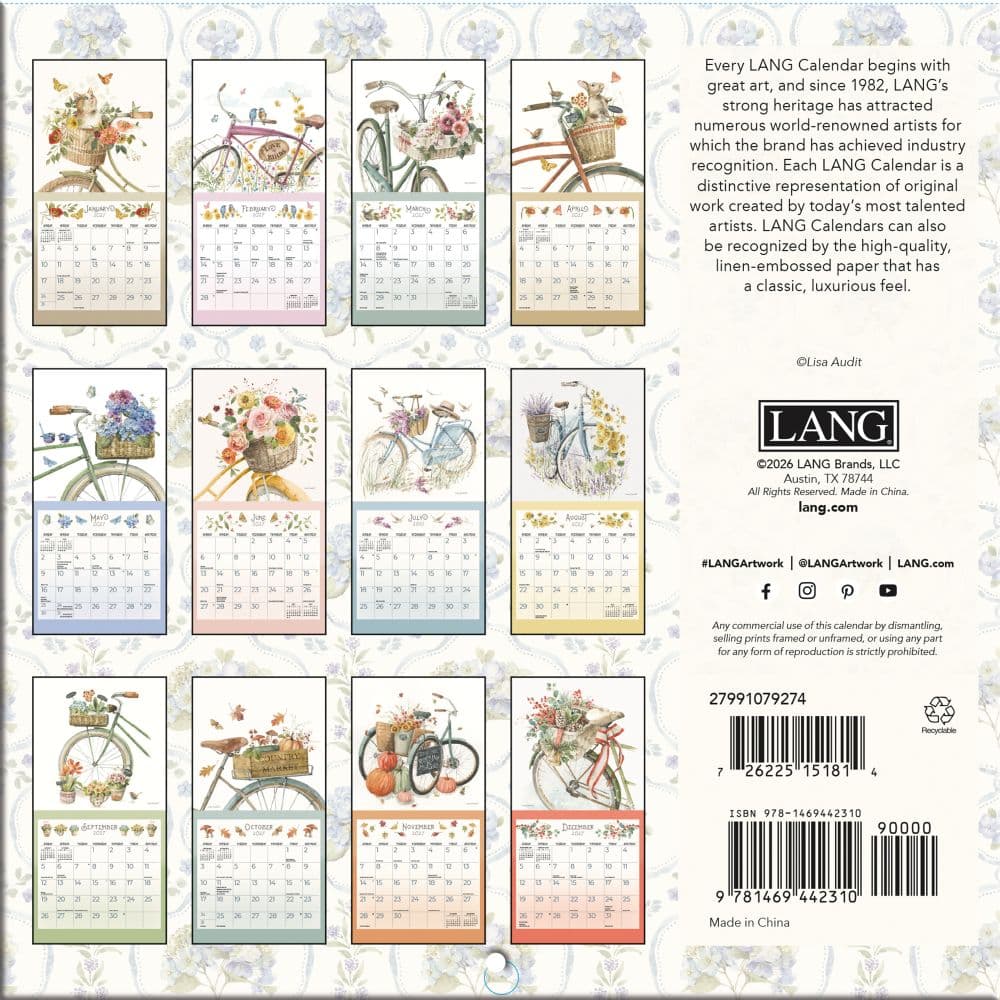 Beautiful Ride 2027 Mini Wall Calendar by Lisa Audit First Alternate Image