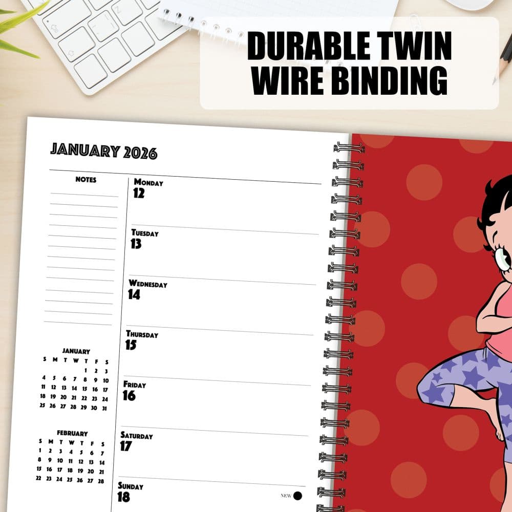 Betty Boop 2026 Engagement Planner Fourth Alternate Image