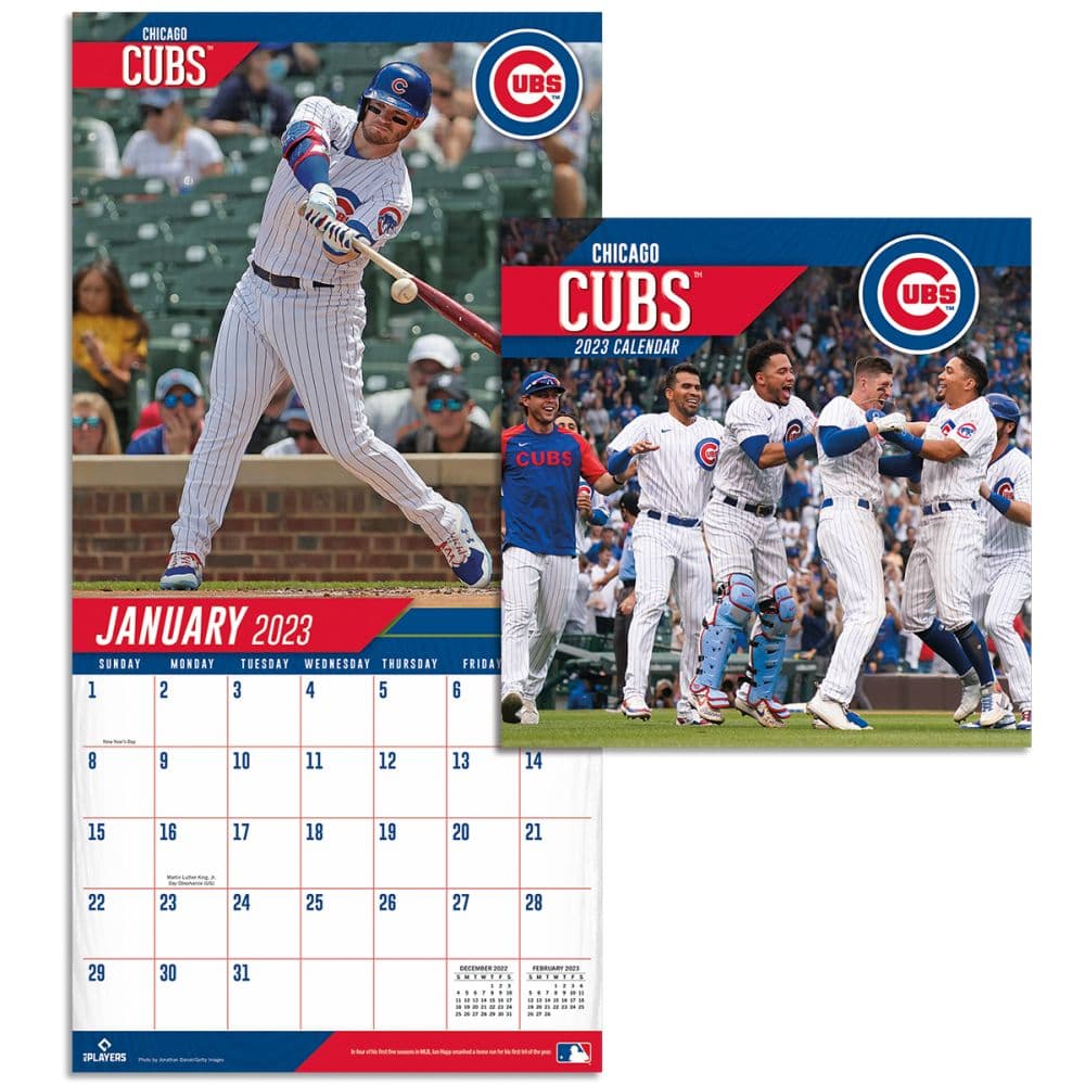 MLB Chicago Cubs 2023 Mini Wall Calendar - Calendars.com