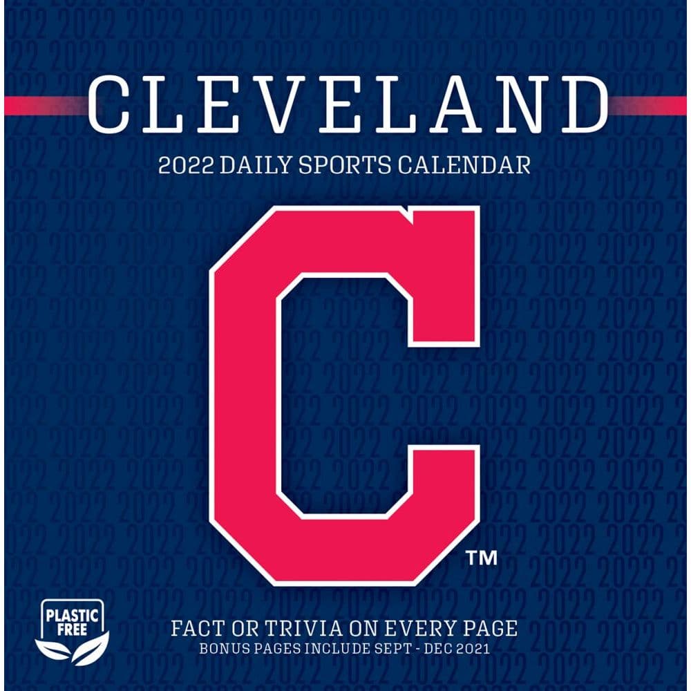 Mlb Cleveland Indians 2022 Desk Calendar Calendars Com