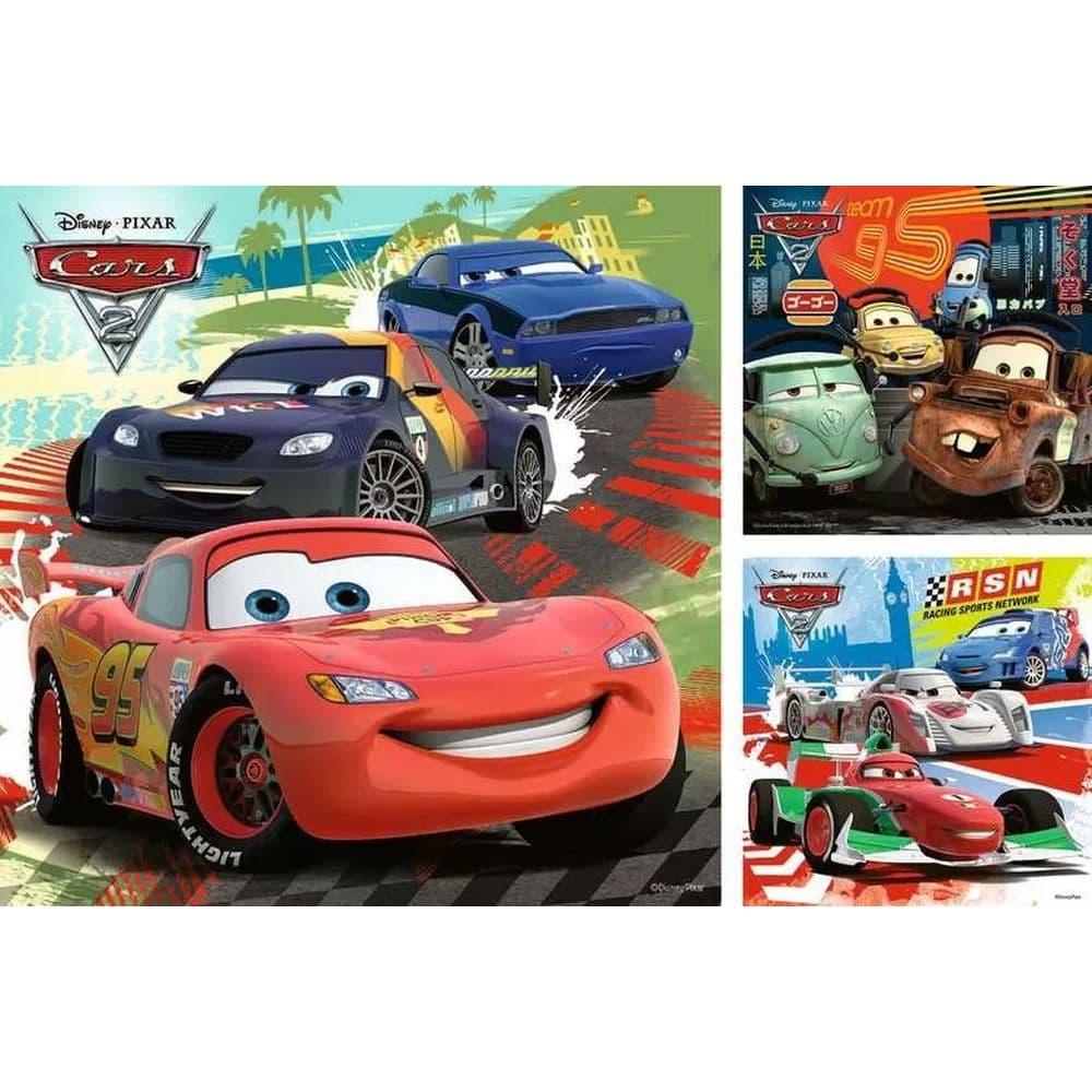 Cars Racing 3x49Piece Puzzle First Alternate Image