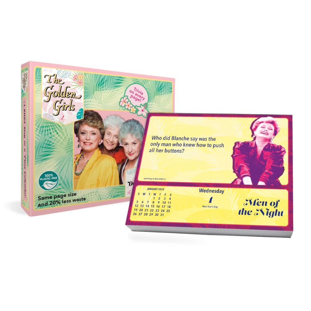 Golden Girls 2025 Desk Calendar