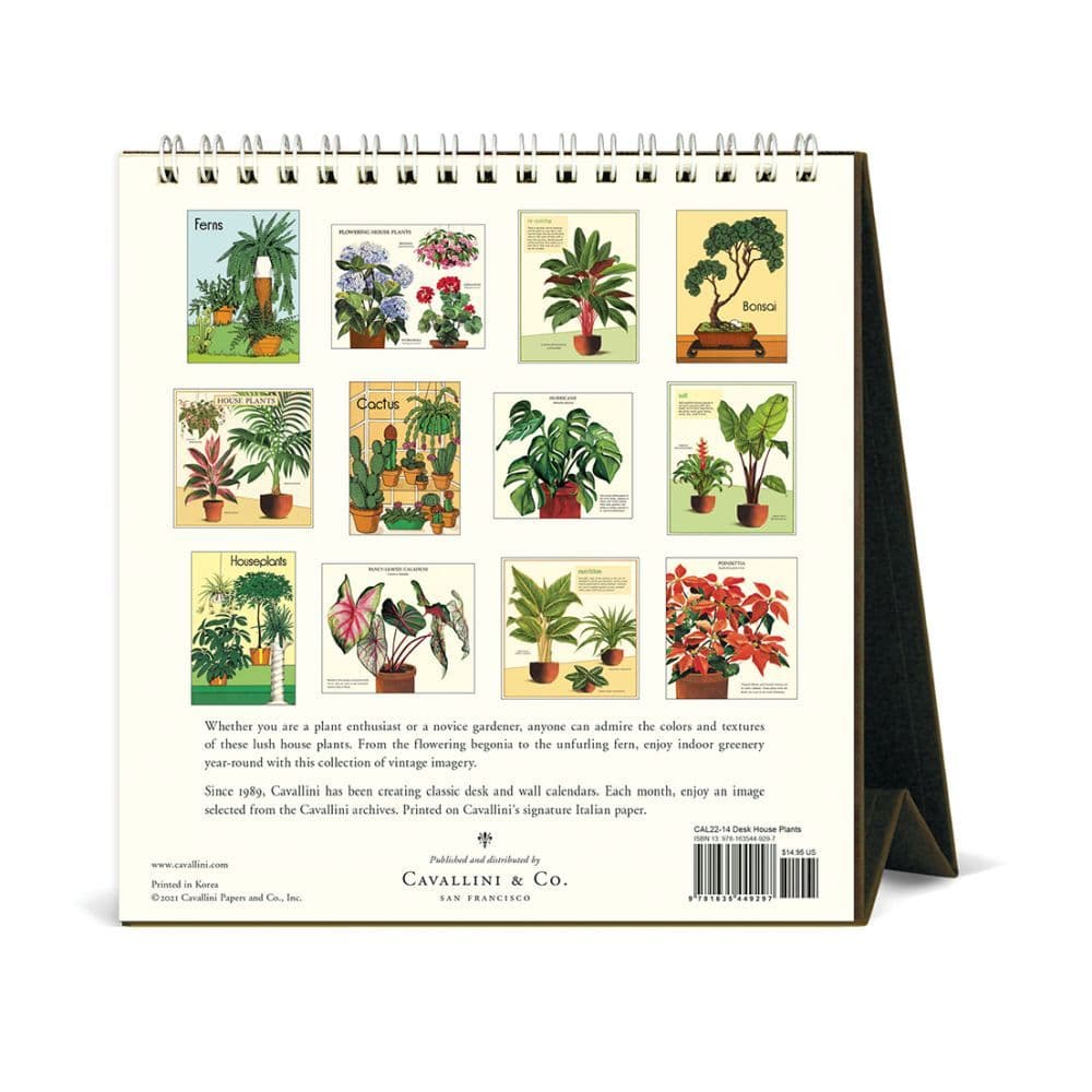 House Plants 2022 Easel Calendar - Calendars.com