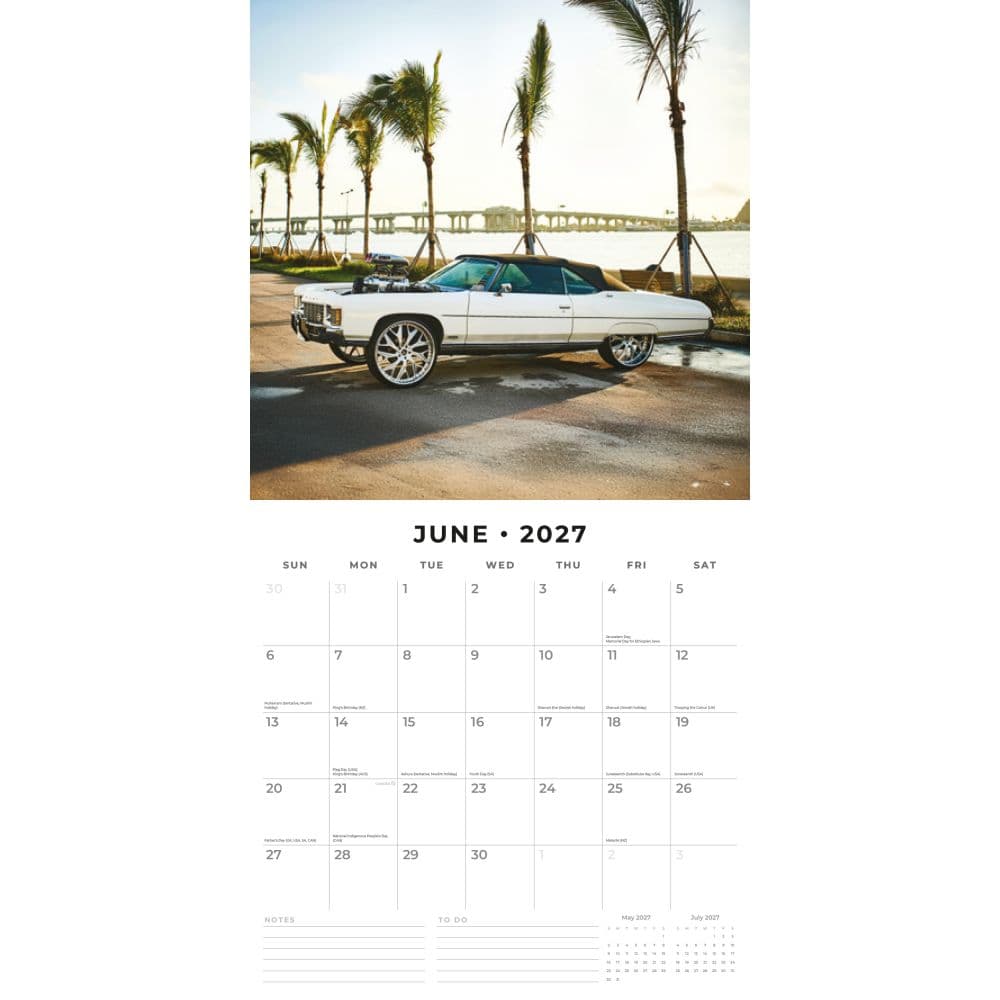 Custom Cars 2027 Wall Calendar Second Alternate Image