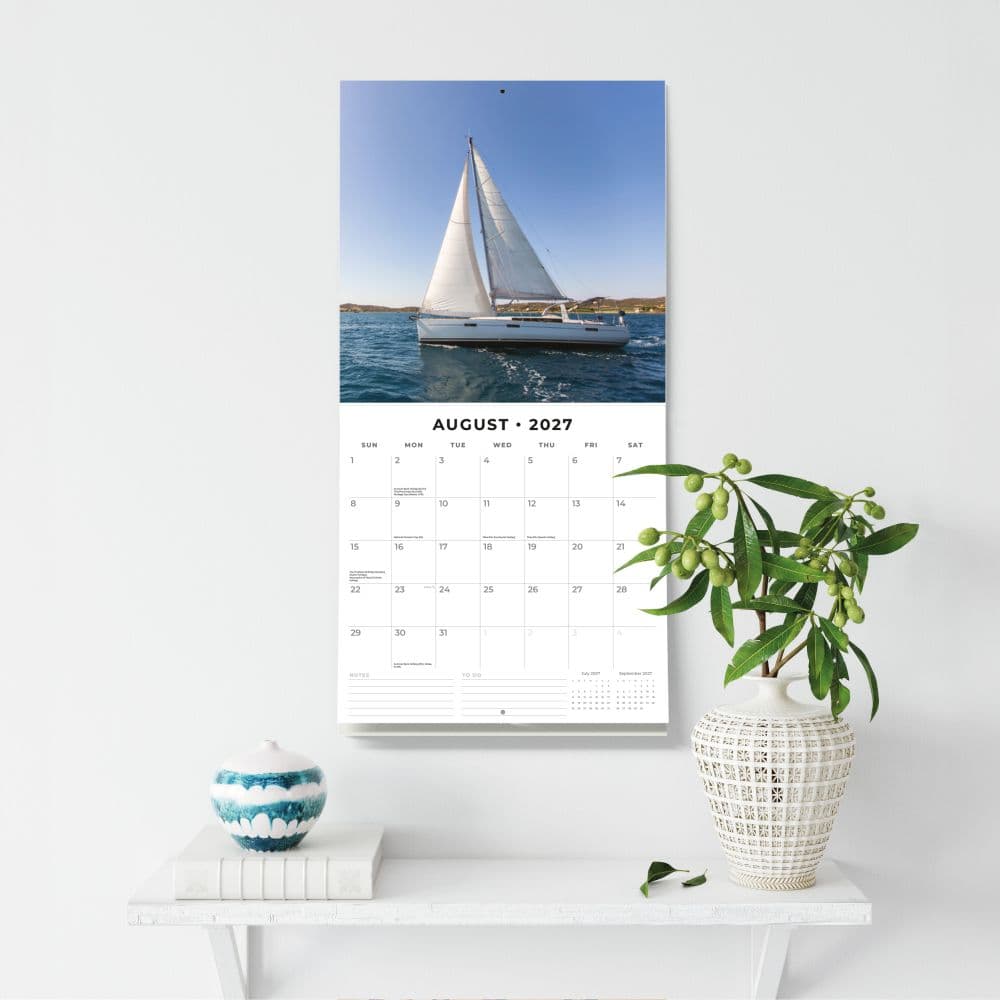 Sailing 2027 Wall Calendar Fifth Alternate Image