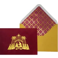 image Blue and Gold Nativity Christmas Card Main Product Image width=&quot;1000&quot; height=&quot;1000&quot;