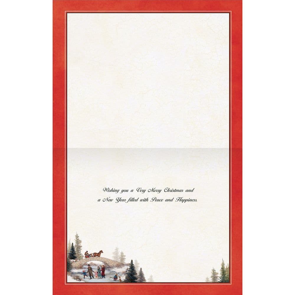 Folk Art Holiday Assorted Boxed Christmas Cards by Linda Nelson Stocks Alternate Image 3