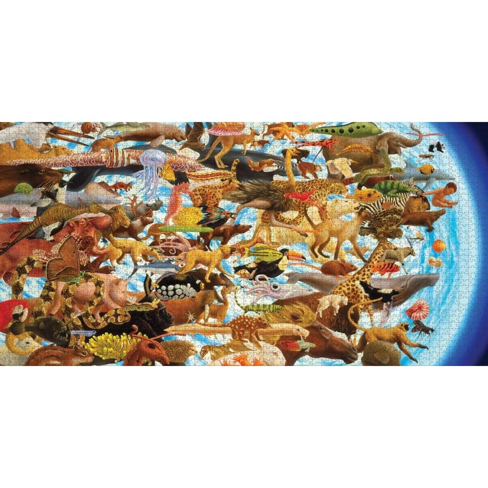 Charles Lynn Bragg Space Race 2000 Piece Puzzle First Alternate Image