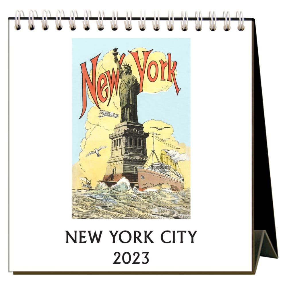 Found Image Press New York City 2023 Desk Calendar