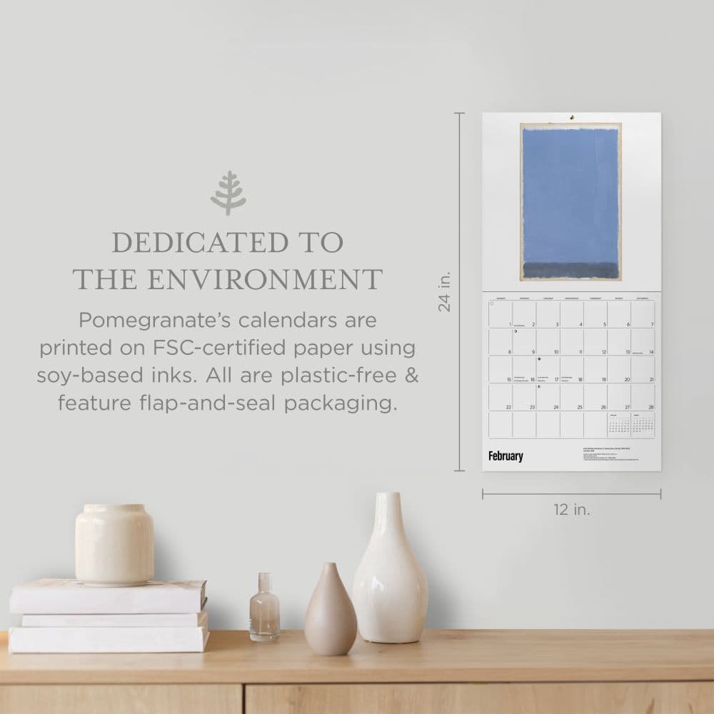 Rothko 2026 Wall Calendar Second Alternate Image