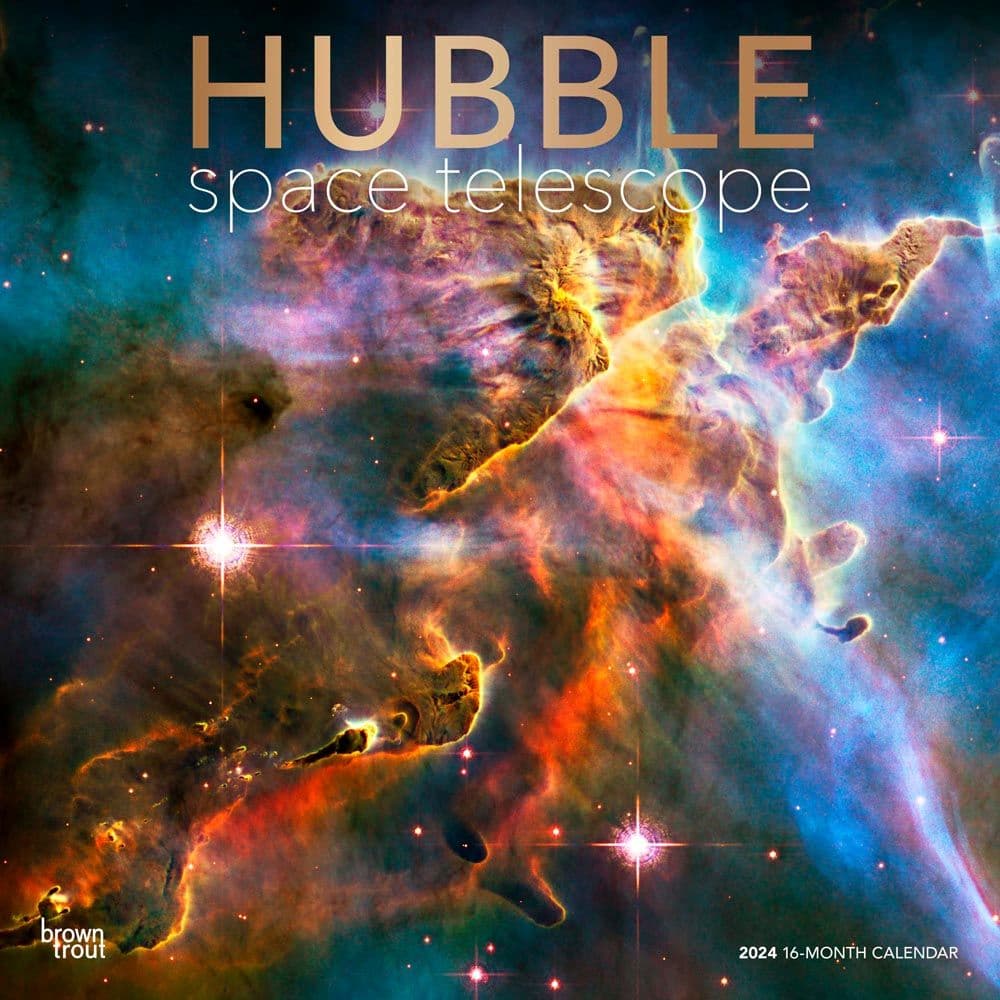 Hubble Space Telescope 2024 Wall Calendar Main Image