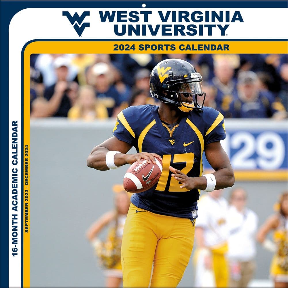 COL West Virginia Mountaineers 2024 Wall Calendar Main