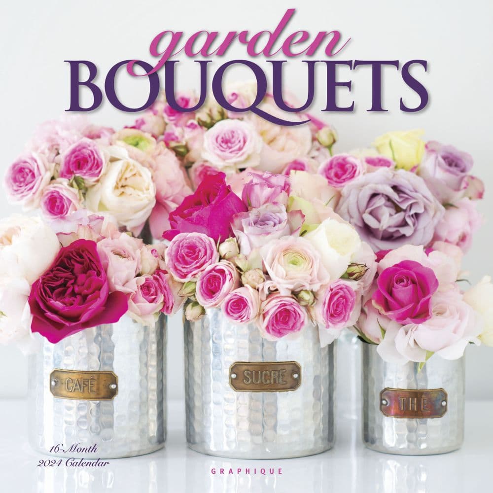 Garden Bouquets 2024 Wall Calendar - Calendars.com