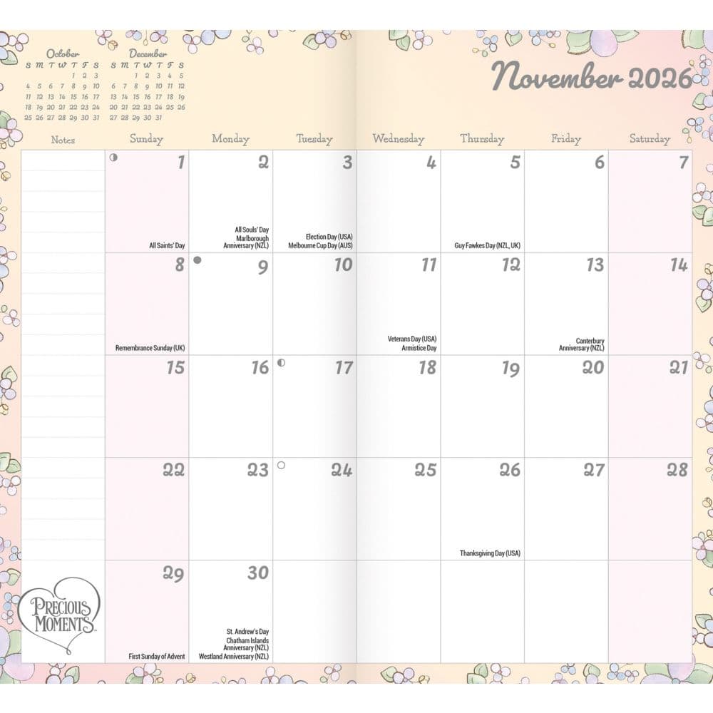 Precious Moments 2 Year Pocket 2026 Planner Second Alternate Image