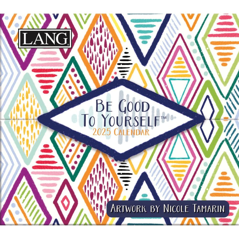 image Be Good to Yourself 365 Daily Thoughts by Nicole Tamarin 2025 Mini Desk Calendar _Main Image