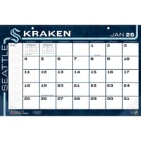 image NHL Seattle Kraken 2026 Desk Pad