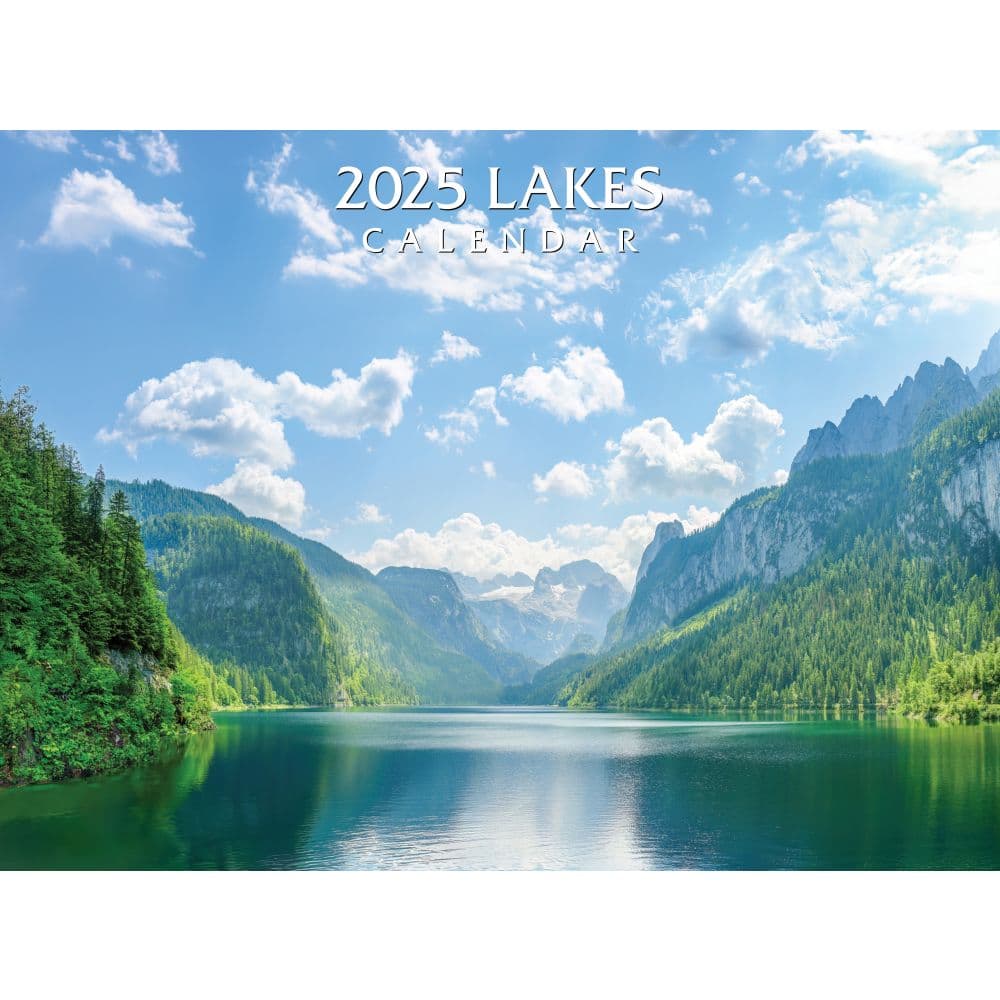 Lakes 2025 Wall Calendar Main Image