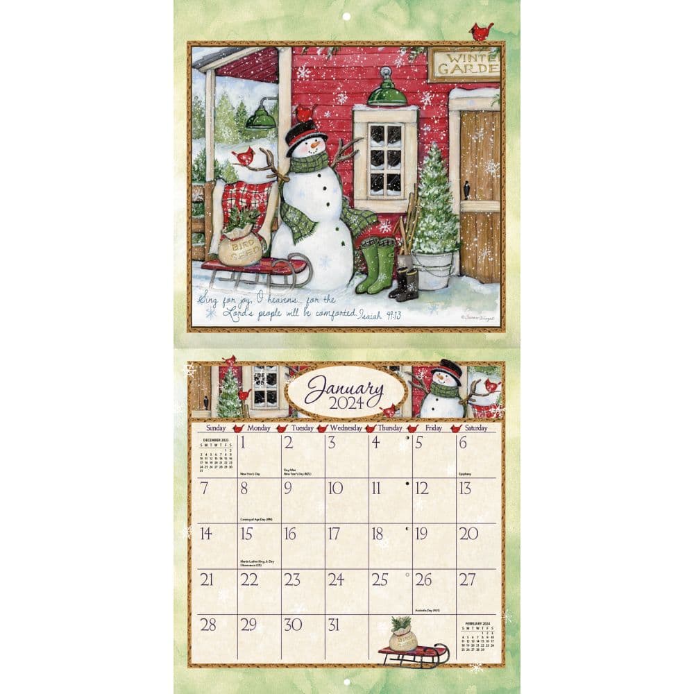 Blessings 2024 Wall Calendar