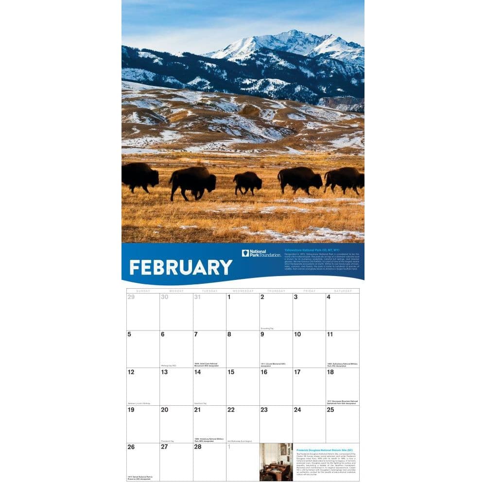 National Parks Calendar 2023 National Park Foundation 2023 Wall Calendar