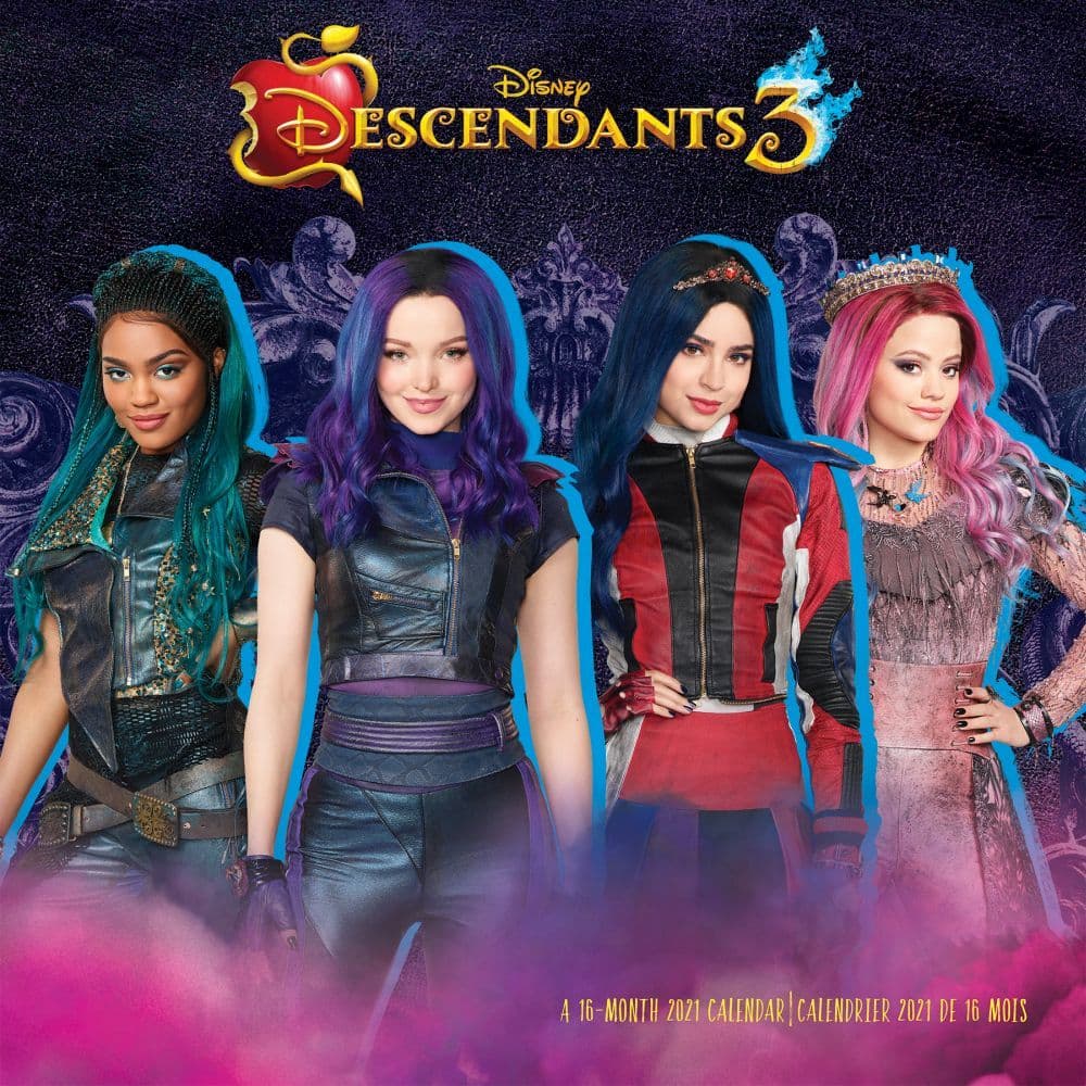 Disney Descendants Wall Calendar