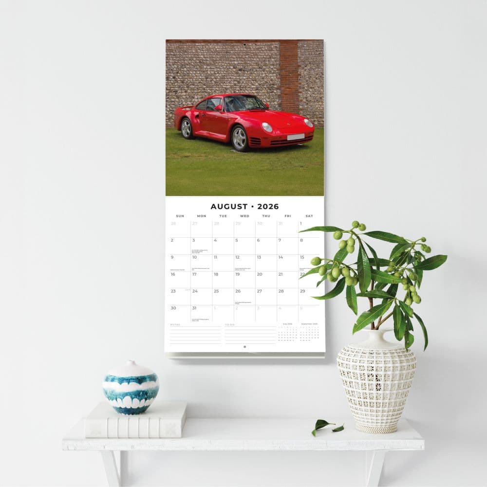 Car Legends 2026 Wall Calendar Third Alternate Image