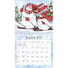 image Sam Snowman by Susan Winget 2025 Wall Calendar