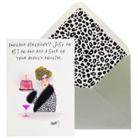image Spackle Birthday Card with Art by Leslie Murray