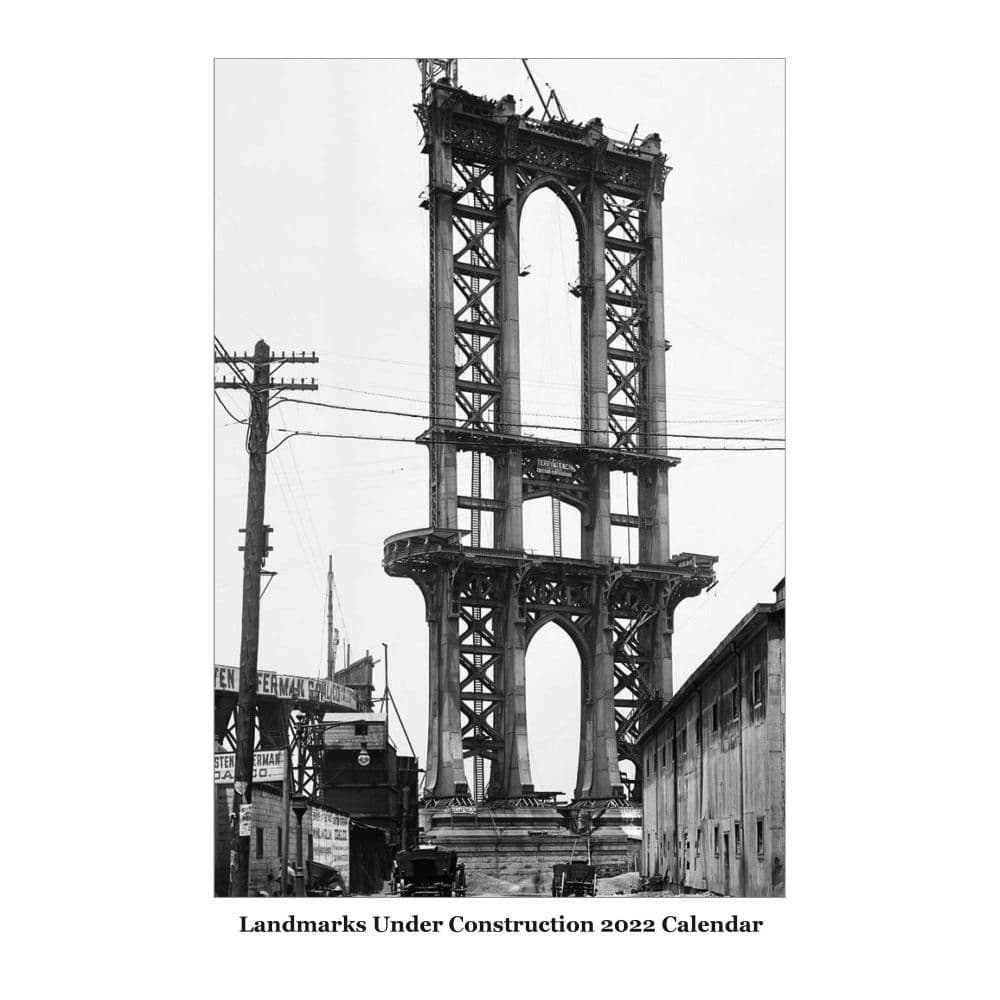Landmarks Under Construction 2022 Wall Calendar