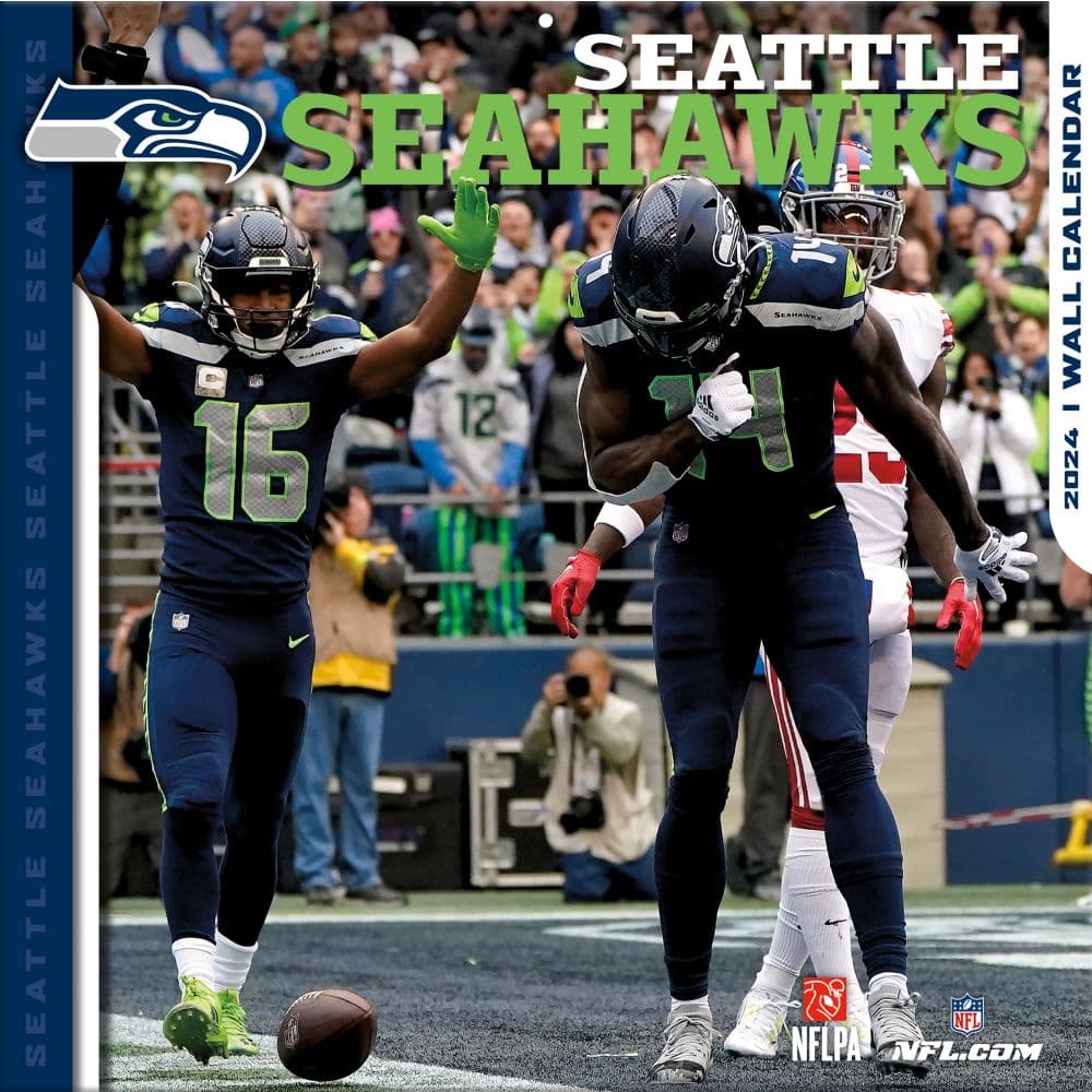 NFL Seattle Seahawks 2024 Wall Calendar