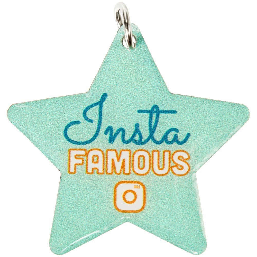 Insta Famous Dog Collar Slide Charm Main Image