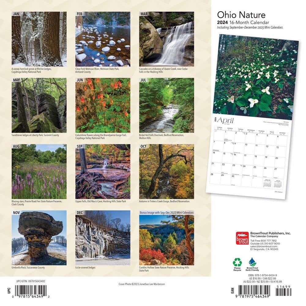 Ohio Nature 2024 Wall Calendar First Alternate  Image width=&quot;1000&quot; height=&quot;1000&quot;