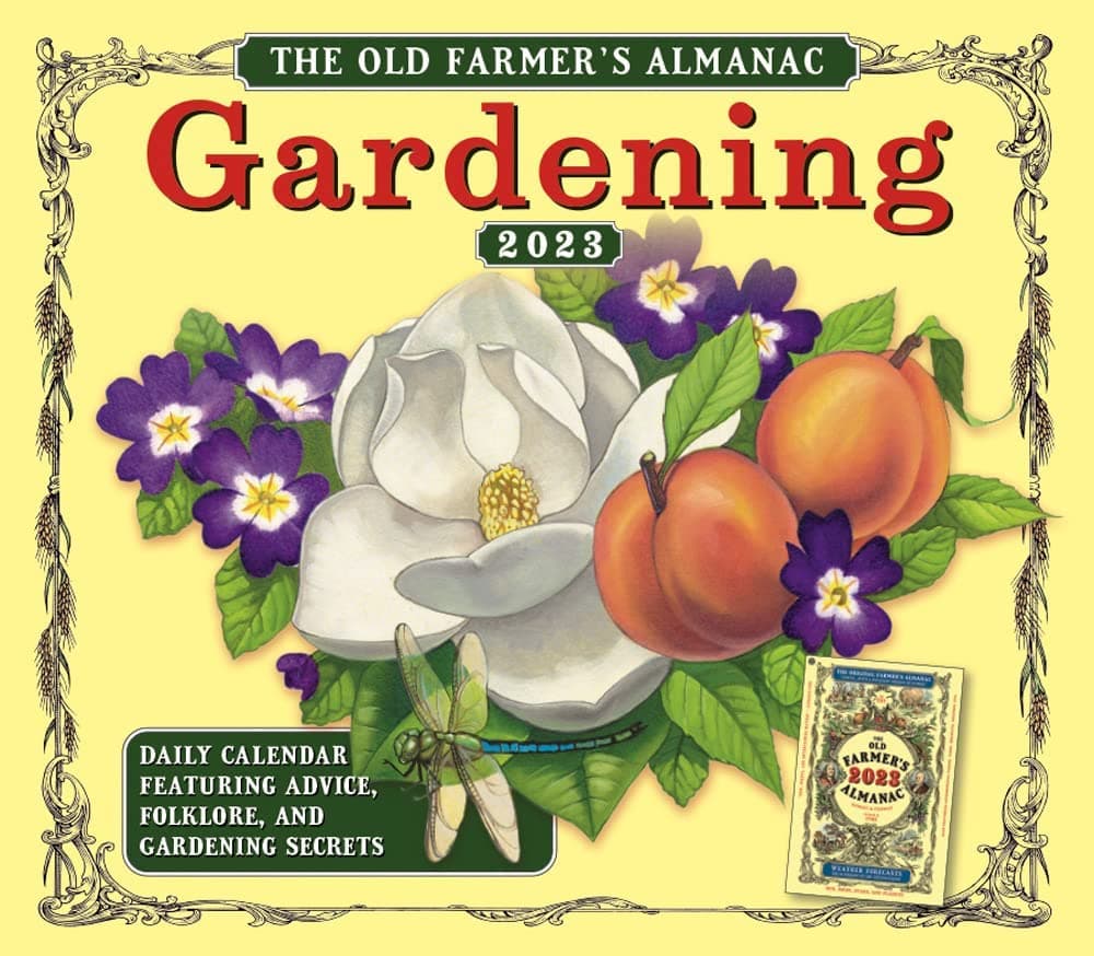 Old Farmer's Almanac Gardening 2023 Desk Calendar
