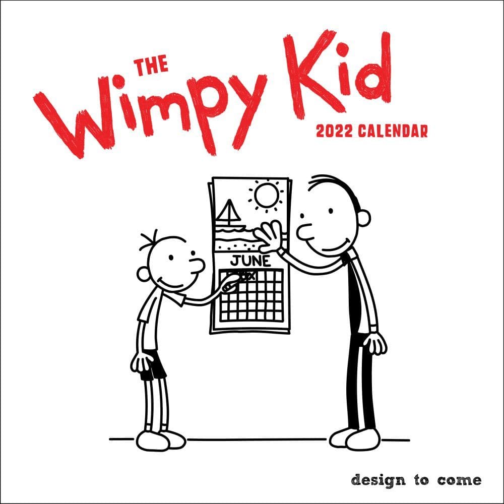 Wimpy Kid 2022 Wall Calendar