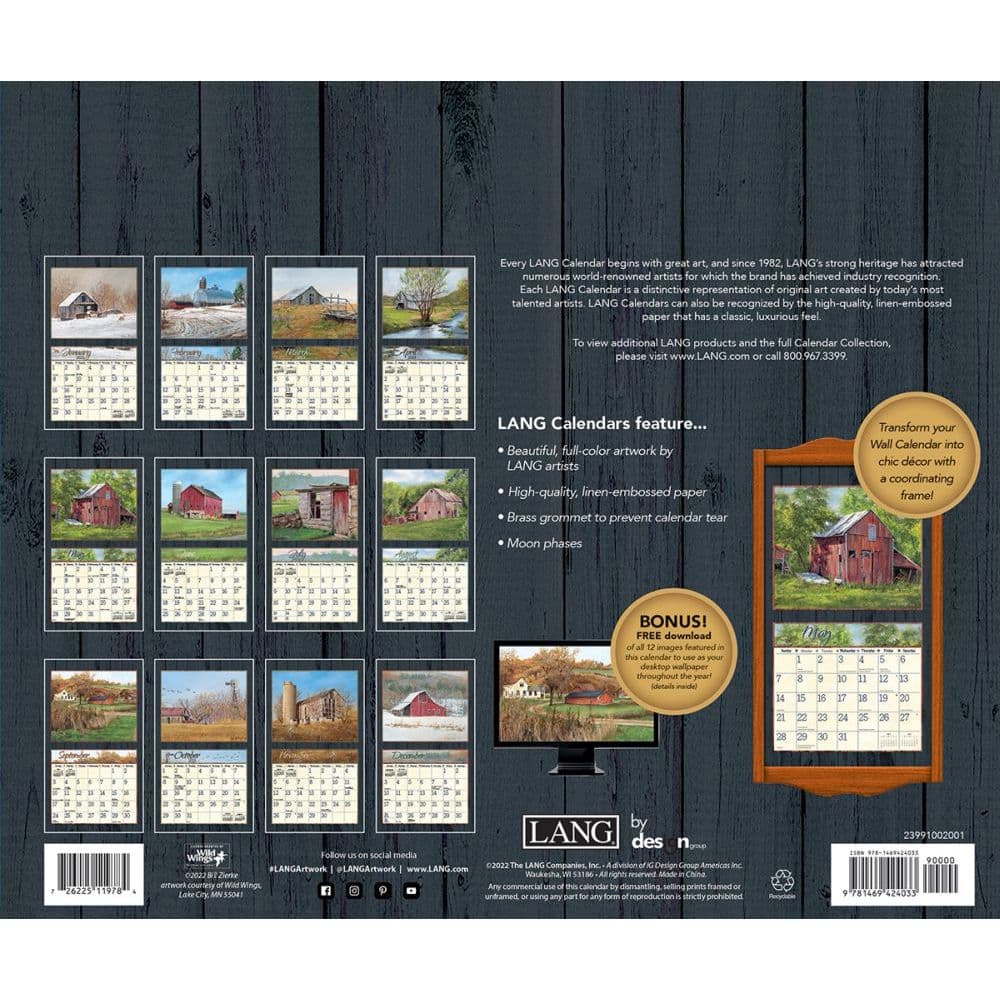 On The Farm 2023 Wall Calendar - Calendars.com