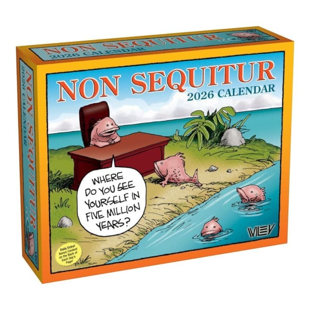 Non Sequitur 2026 Desk Calendar Main Product Image