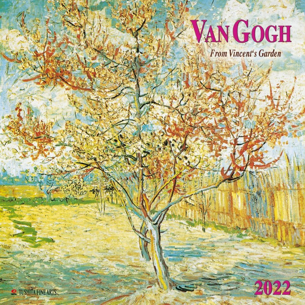 Van Gogh Garden Tushita 2022 Wall Calendar