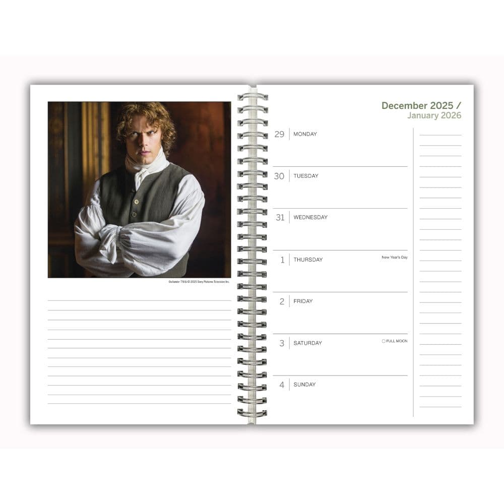 Outlander Classic 2026 Engagement Planner Second Alternate Image