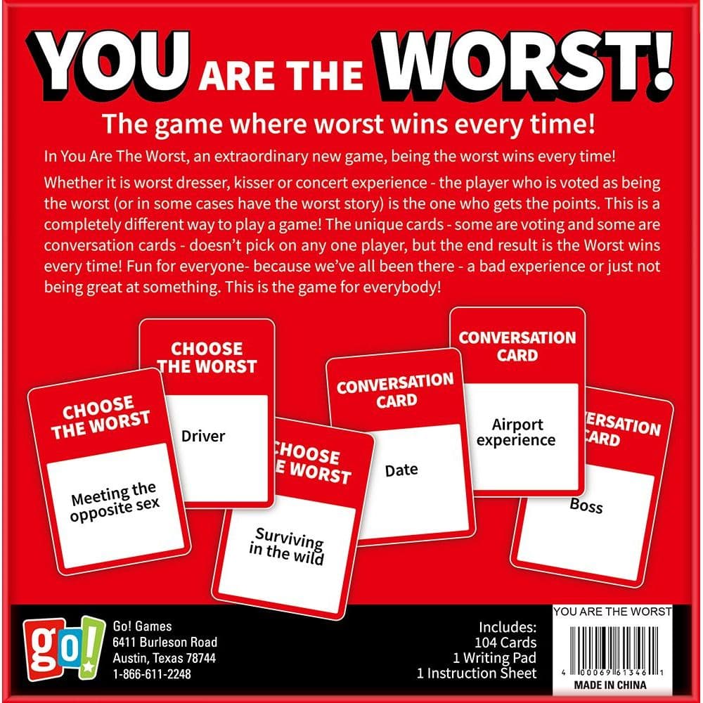 You are the Worst Game Alternate Image 1