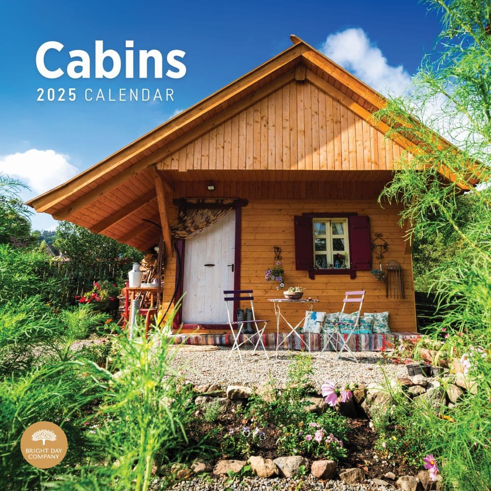 Winter Cabin 2025 Calendars For Sale Free Bibi Marlee